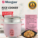 Morgan Rice Cooker 1.0L Periuk nasi MRC-TC10  MRC-TD610NS