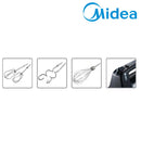 Midea Stand Mixer Pengadun Kek 400W SM0293-BK / SM0293-R SM0293 SM0293-RD