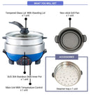 Morgan Multi Cooker 4.0L With Stainless Steel Inner Pot  MMC-3400A MMC3400A