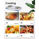 Pentec Dapur Panas Double Burner Stainless steel Gas Stove MD-816 MD816