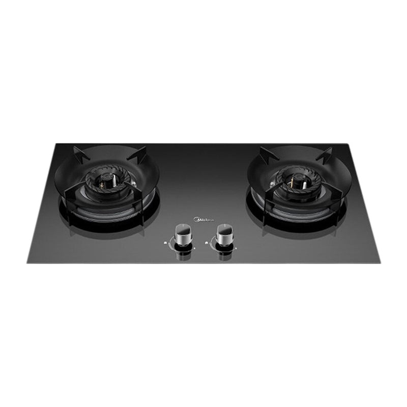 Midea 2 Burner Built-In Glass Gas Cooker Hob with 5.8kW MGH-2280GL