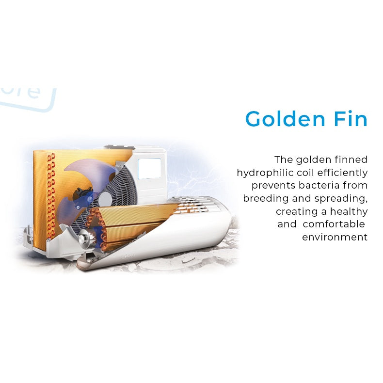 Midea MSXD-09CRN8 Xtreme Dura R32 Non-Inverter Air Conditioner / Aircond / Air Cond