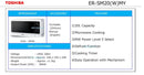 Toshiba Microwave Oven 20L (Mechanical) ER-SM20(W)MY