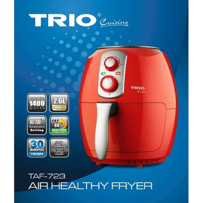 Trio Air Fryer 2.6L TAF-723 (New Exclusive May 2019)