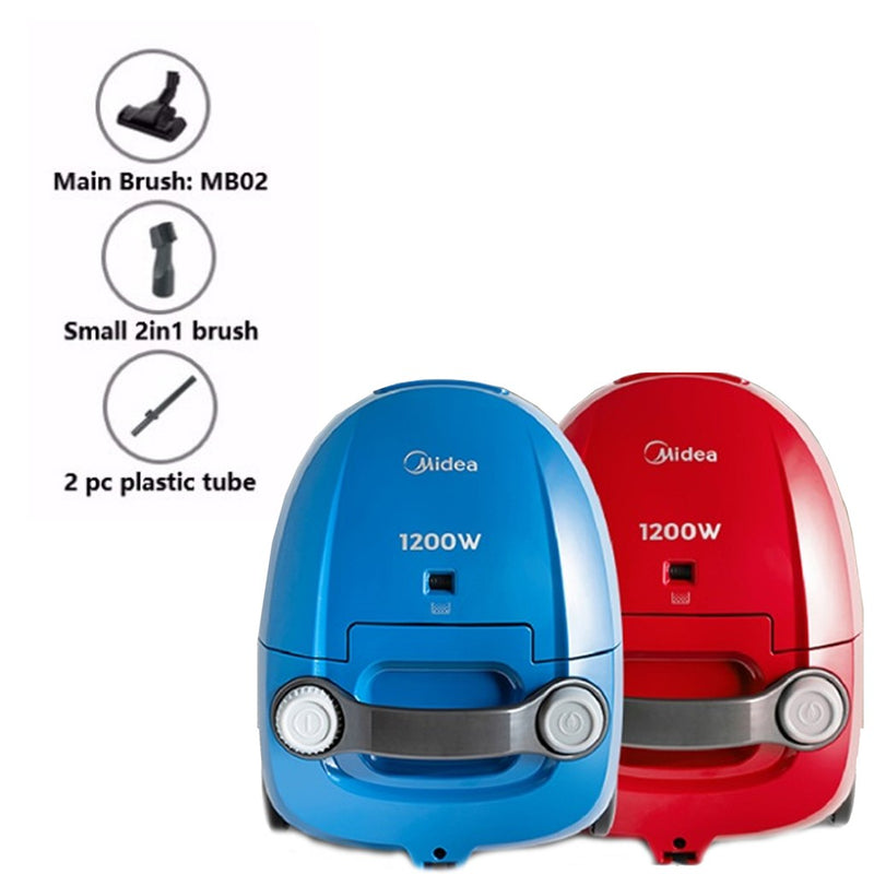 Midea Vacuum Cleaner 1200W MVC-C1211S-RD / MVC-C1211S-BL  MVC-C1211S