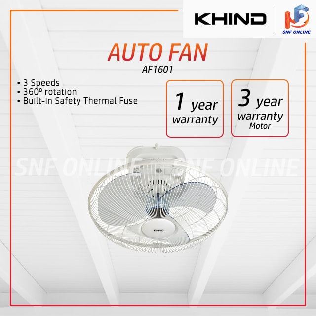 Khind Auto Fan 16 “ AF1601