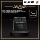 Khind Air fryer Oven 9.5L ARF9500