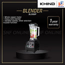Khind 2.0L Pengisar Pelbagai Fungsi Multifunction Heavy Duty Blender PRO BL2000P