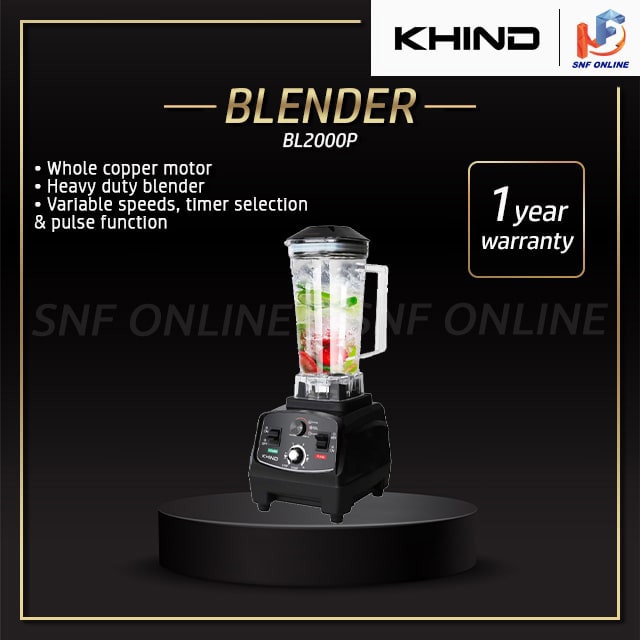 Khind 2.0L Multifunction Heavy Duty Blender PRO BL2000P