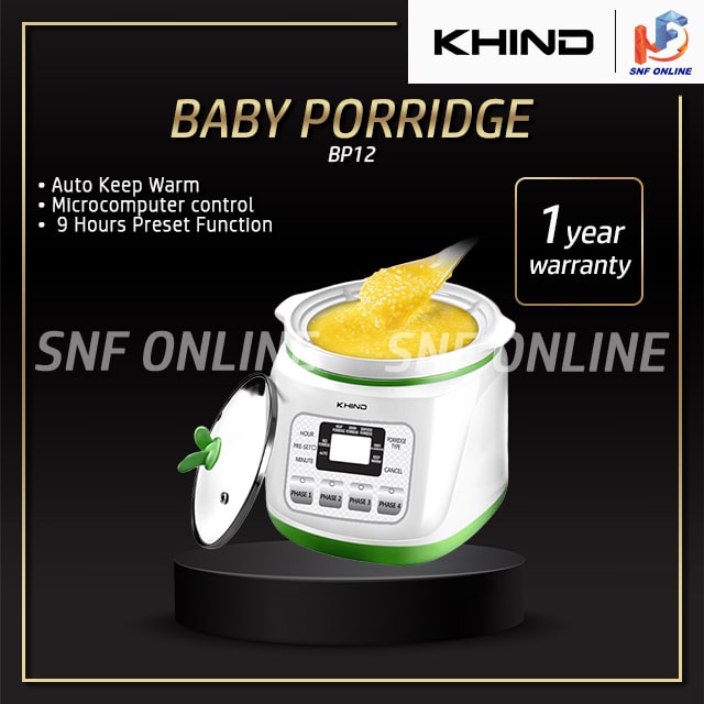 Khind 1.2L Baby Porridge BP12