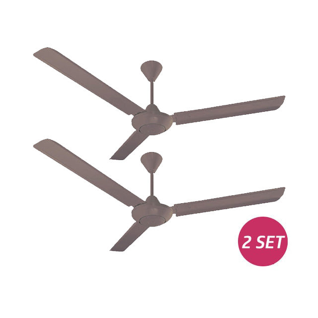 Milux Ceiling Fan 60’’ Mocha (2set/box) MCF-6001M
