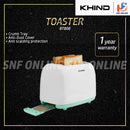 Khind Pembakar Roti Bread Toaster Midori Series Pembakar Roti BT808