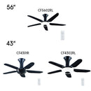 Khind Ceiling Fan (43’’) With Remote CF4301R CF4302RL / (56") CF5602RL