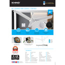 Khind Ceiling Fan 60’’ (2set/box) CF618B Black