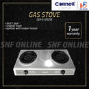 Cornell / Pentec Dapur Gas Keluli Stainless Steel Panel Gas Stove With 8 Eyes Burner CGS-S1252SS CGS-E8080SS