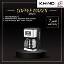 Khind 1.5L Pembuat Kopi Coffee Maker CM1215