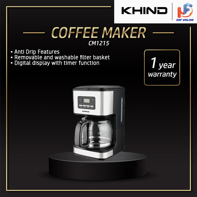 Khind 1.5L Coffee Maker CM1215