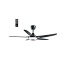 Kronos By Deka 5 Blade Ceiling Fan 56” with Remote Control And LED Light Kipas ceiling DR20L