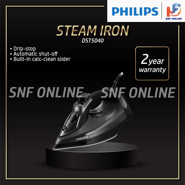 Philips Steam Iron Steam Boost Saterika Wap DST5040