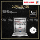 Toshiba Table Top Dishwasher Machine DW-14F2(BS)-MY