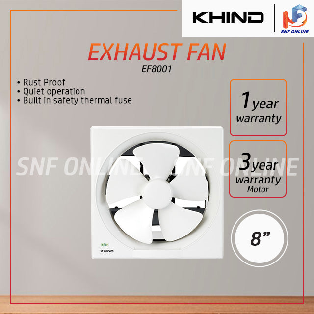 Khind Exhaust Fan EF-8001 EF8001