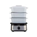 Elba Pengukus Makanan Elektrik Food Steamer (10 L) EFS-M1038(SS)