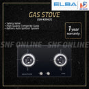 Elba Built-In Glass Hob 2Burners EGH-K8942G(BK)