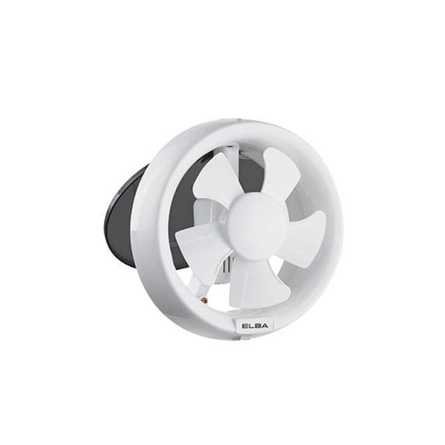 Elba 8 Glass Mounted Ventilation Fan Glass Exhaust Fan EGVF-E0615(WH)