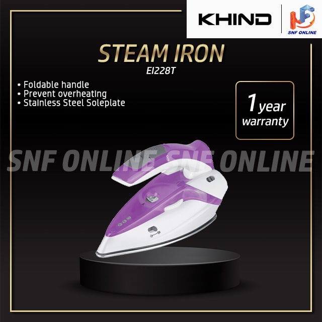 Khind Electric Steam Iron EI228T