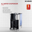 Khind Penitis Air Panas Segera 4L Instant Hot Water Dispenser EK4000D
