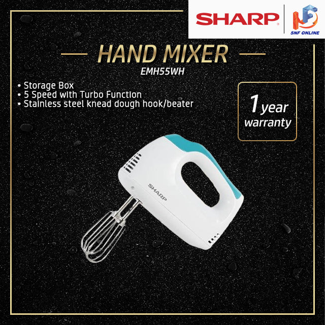 Sharp Hand Mixer EMH55WH
