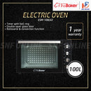 The Baker Ketuhar Elektrik Electric Oven 100L ESM-100L ESM100L ESM-100LV2
