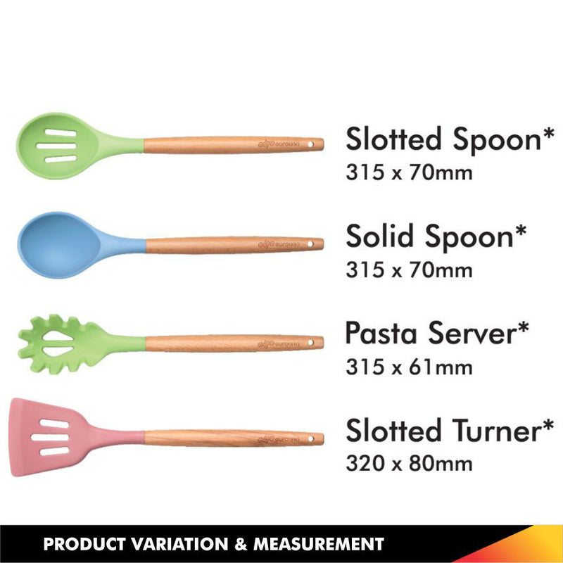Euro Uno Silicone Kitchen Utensils Set 10Pcs EUKU-009