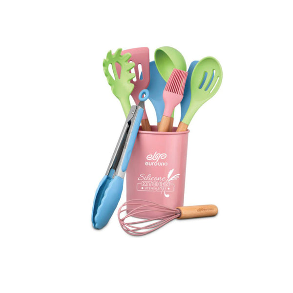 Euro Uno Silicone Kitchen Utensils Set 10Pcs EUKU-009
