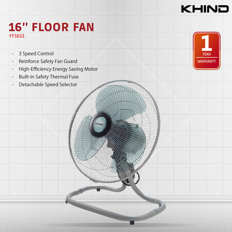 Khind 16 Floor Fan FF1611