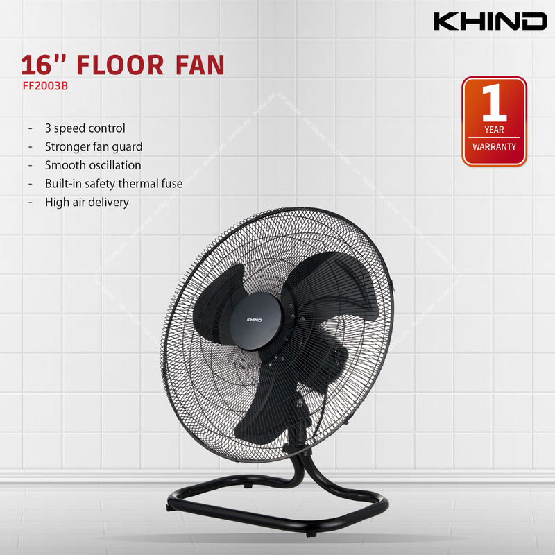 Khind 20" Industrial Floor Fan FF2003B