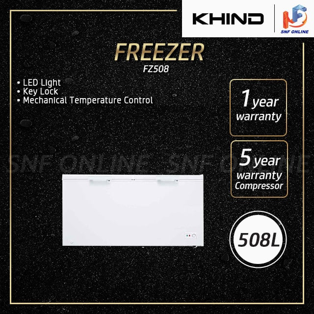 Khind 508L Chest Freezer FZ508