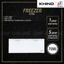 Khind Peti sejuk beku 708L Chest Freezer FZ708