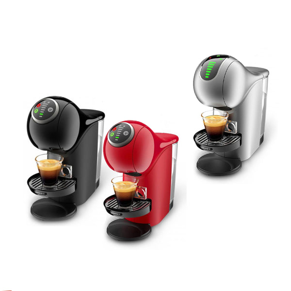 NESCAFE Dolce Gusto Automatic Coffee Machine Genio S Plus (Red/Black) / Genio S Touch (Silver)