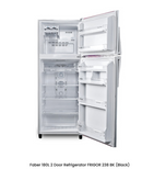 Faber 180L Fridge Refrigerator Frigor Glass Door peti sejuk 2 pintu FC 238 BK FRIGOR238BK