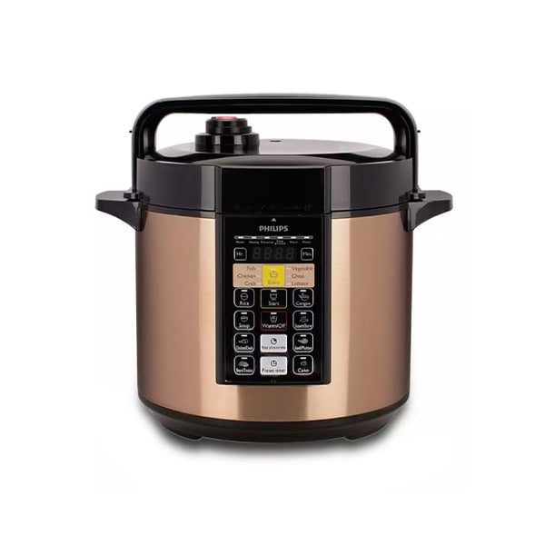 Philips Pressure Cooker 6.0L HD2139 Auto Pressure Release (Free Recipe Book)