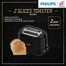 PHILIPS Pemanggang Roti Daily Collection Toaster 2 Slot HD2581 HD2581/91