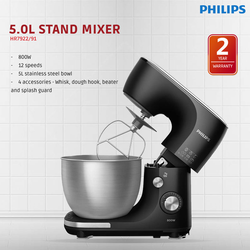 Philips Chef Maker Kitchen Machine Stand Mixer HR7922/91