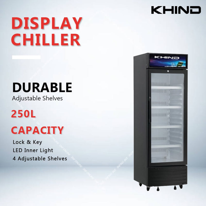 Khind 250L Display Chiller KDS250