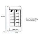 KHIND Peti Sejuk Paparan 600L Display Chiller KDS600