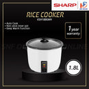 Sharp Periuk Nasi - 1.8L Rice Cooker KSH188GWH