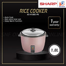 Sharp Periuk Nasi - Rice Cooker 1.8L KS-H188S-PK KSH188SPK