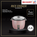 Sharp Periuk Nasi - Rice Cooker 2.2L KSH228SPK KS-H228S-PK