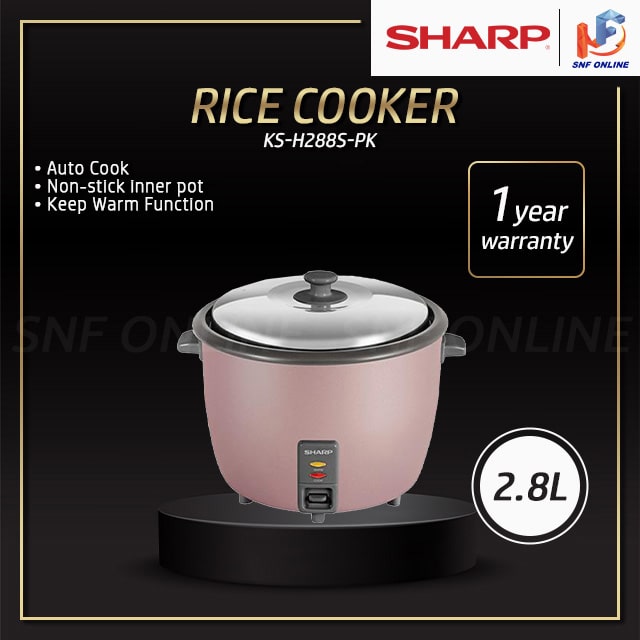Sharp Rice Cooker 2.8L KS-H288S-PK KSH288SPK