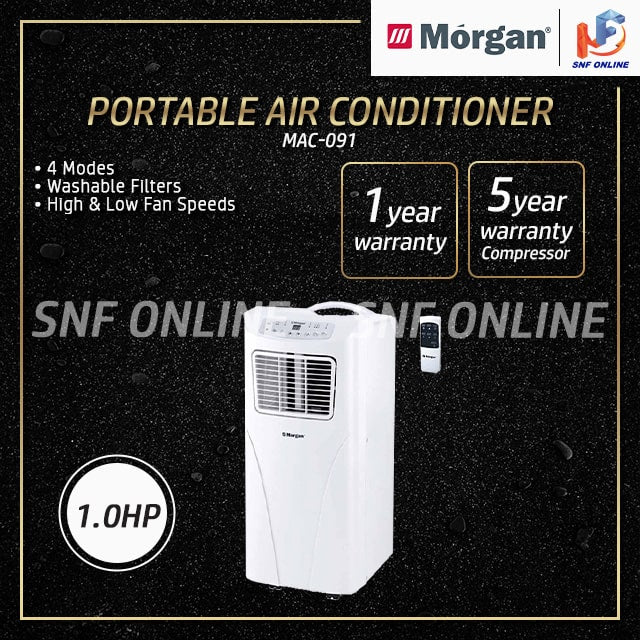 Morgan Portable Air Conditioner MAC-091 Feather Lite Aircond